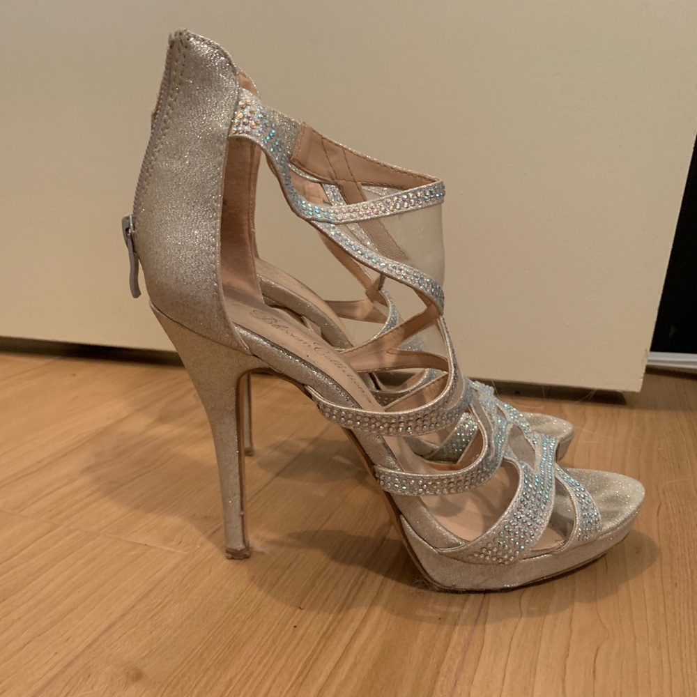 Silver heels